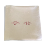 Winemaker's tablecloth, PN monogram
