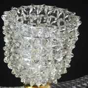 Extraordinary Clear Rostrato Murano Glass Chandelier by Barovier & Toso, 19