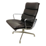 Fauteuil Ea 216 Eames édition Herman Miller cuir marron