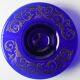 Blue Crystal and Silver Bowl / Fani Argento / Florence / Italy / 1930s