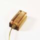 Brass & Amber glass glass wall lights by Vitrika – Model Atlactic