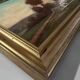 Tableau HST "Twilight Countryside" signed (?) + frame