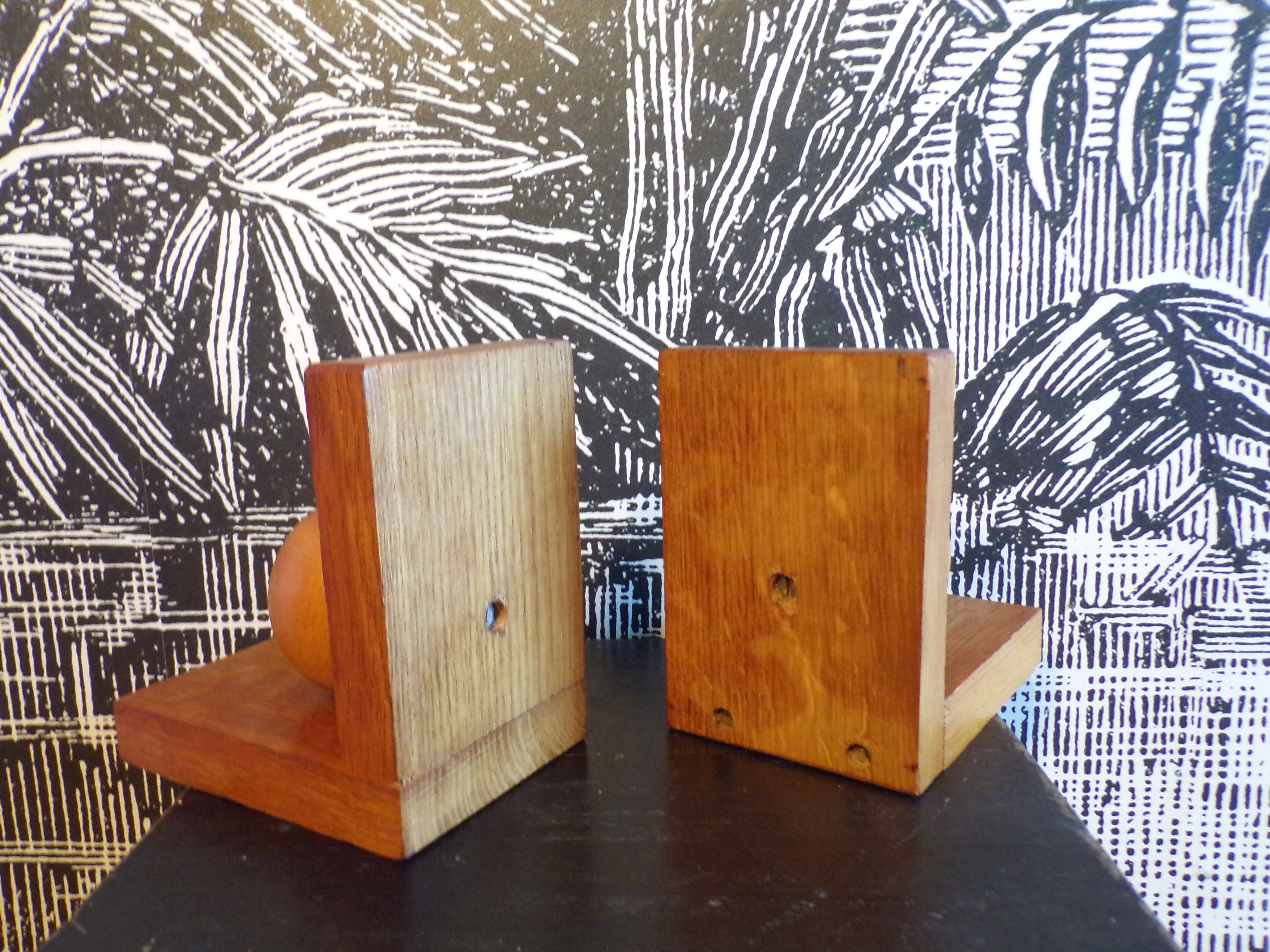 Pair of art deco bookends