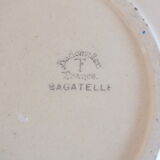 Plat rond et creux Fénal Badonviller modèle Bagatelle