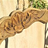 1 set of 4 rustic chairs