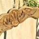 1 lot de 4 chaises rustique
