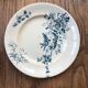 3 plates - 1 Longwy Iron Earth compotier