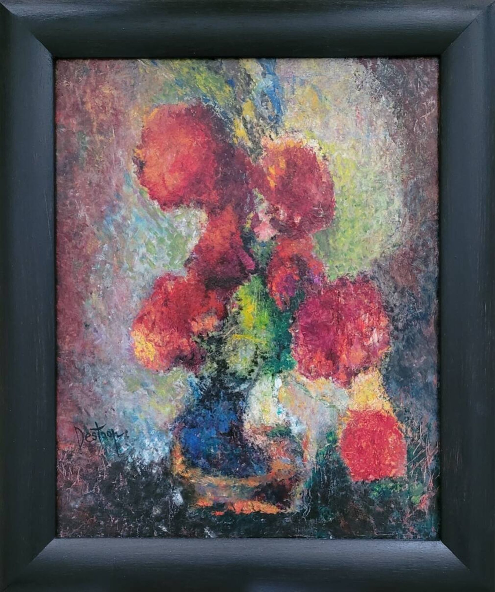 Jacques Destoop; bouquet of flowers