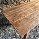 Antique French oak dining table, early 1900s - large farmhouse table for 12 people