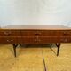 Mid-century retro vintage tola wood sideboard by Meredew, designed by Alpho