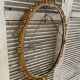 Antique Oval Mirror Frame Pediment Knot Louis XV Style Gilt Bronze