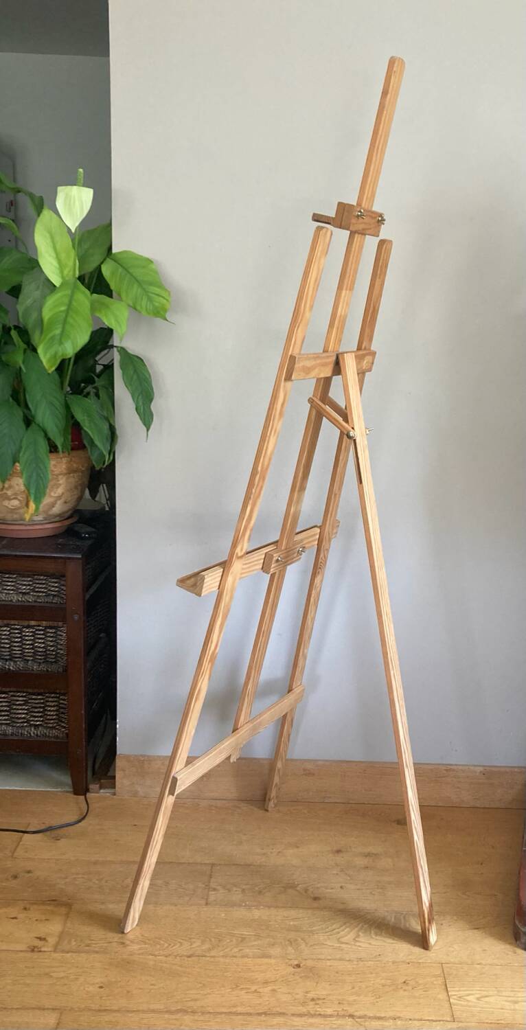 20th century solid pine painter's easel