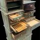 Rare antique dental cabinet The Cabinet Company no. 53 in mahogany.