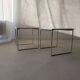 Brabantia side tables 1970s minimalist design