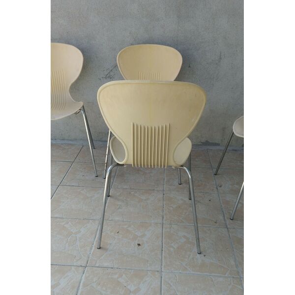 Set of 4 Stolar design chairs | Selency