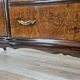 Chippendale walnut burl vanity, 1940