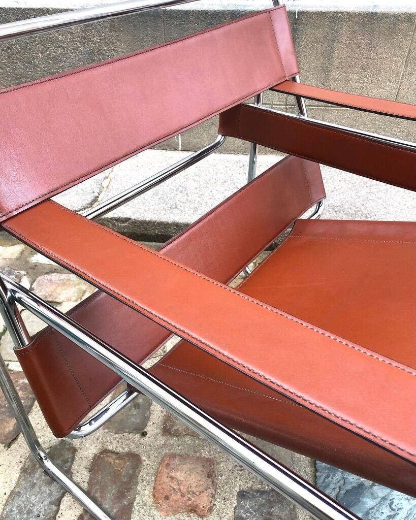 Armchair Wassily B3 Marcel Breuer