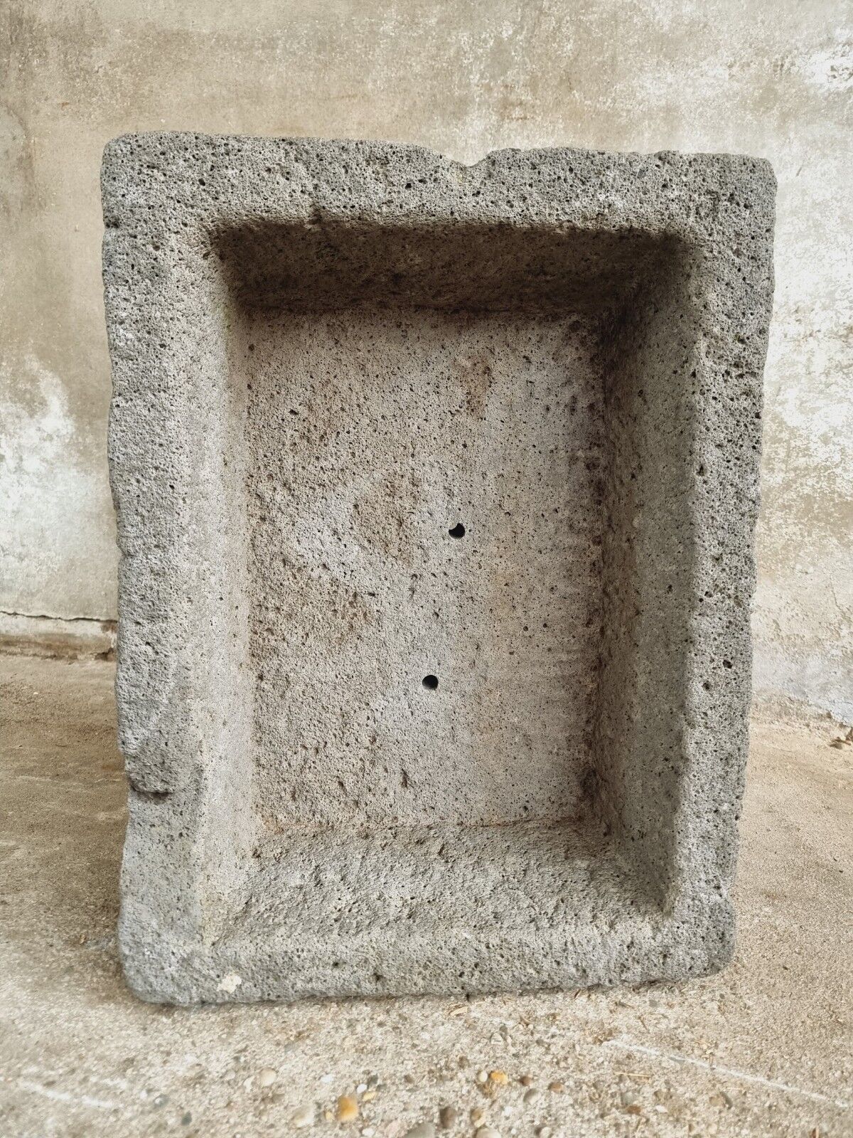 Sink stone trough