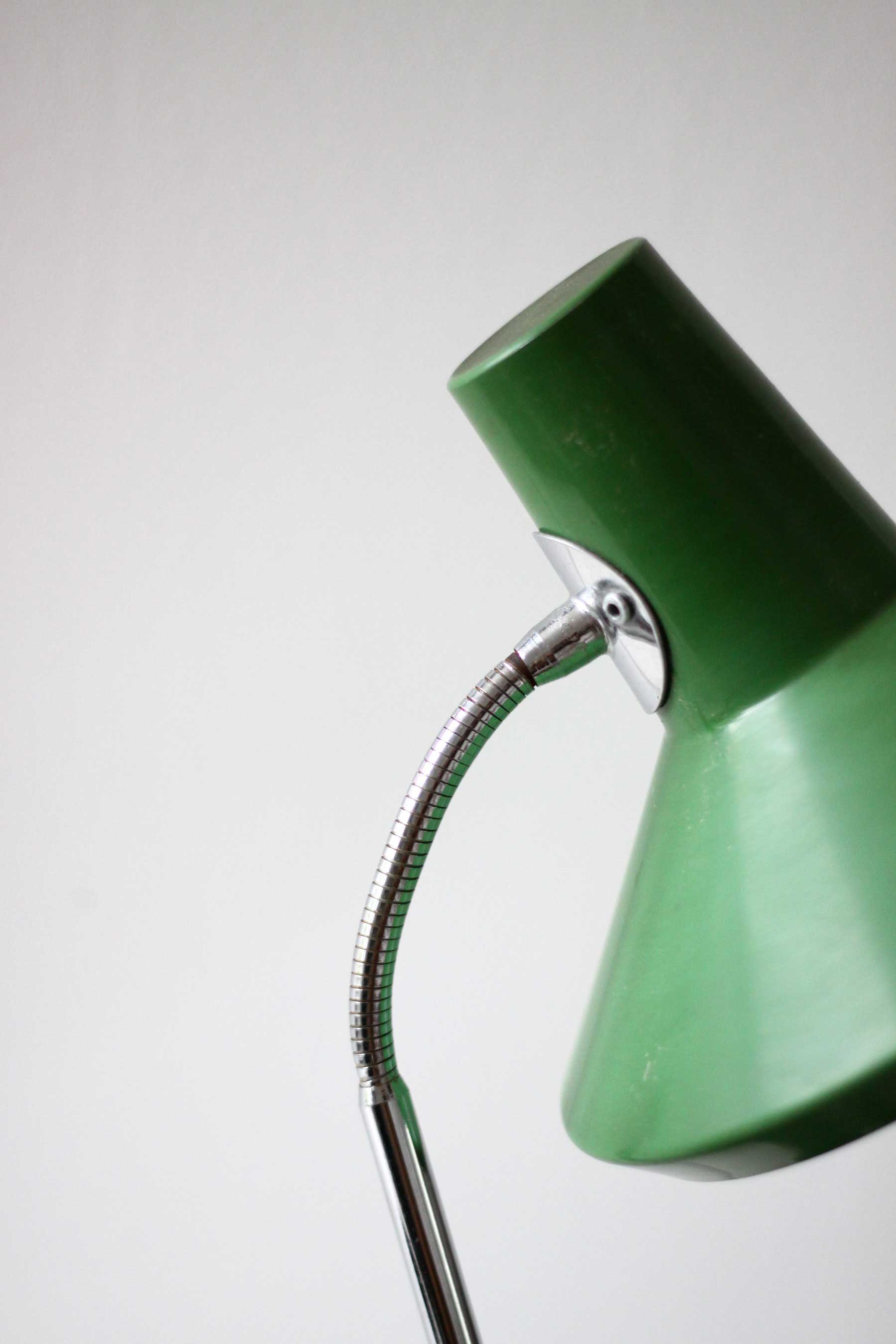 Vintage green lamp
