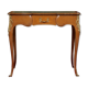 Table à écrire en bois doré et noyer Louis VI