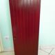 Wooden extra cabinet (selette), 2 interior storage spaces with 6 modular shelves