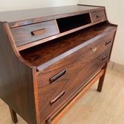 Scandinavian rosewood secretary desk by Arne Wahl Iversen
