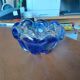 Vintage cendrier verre style Murano