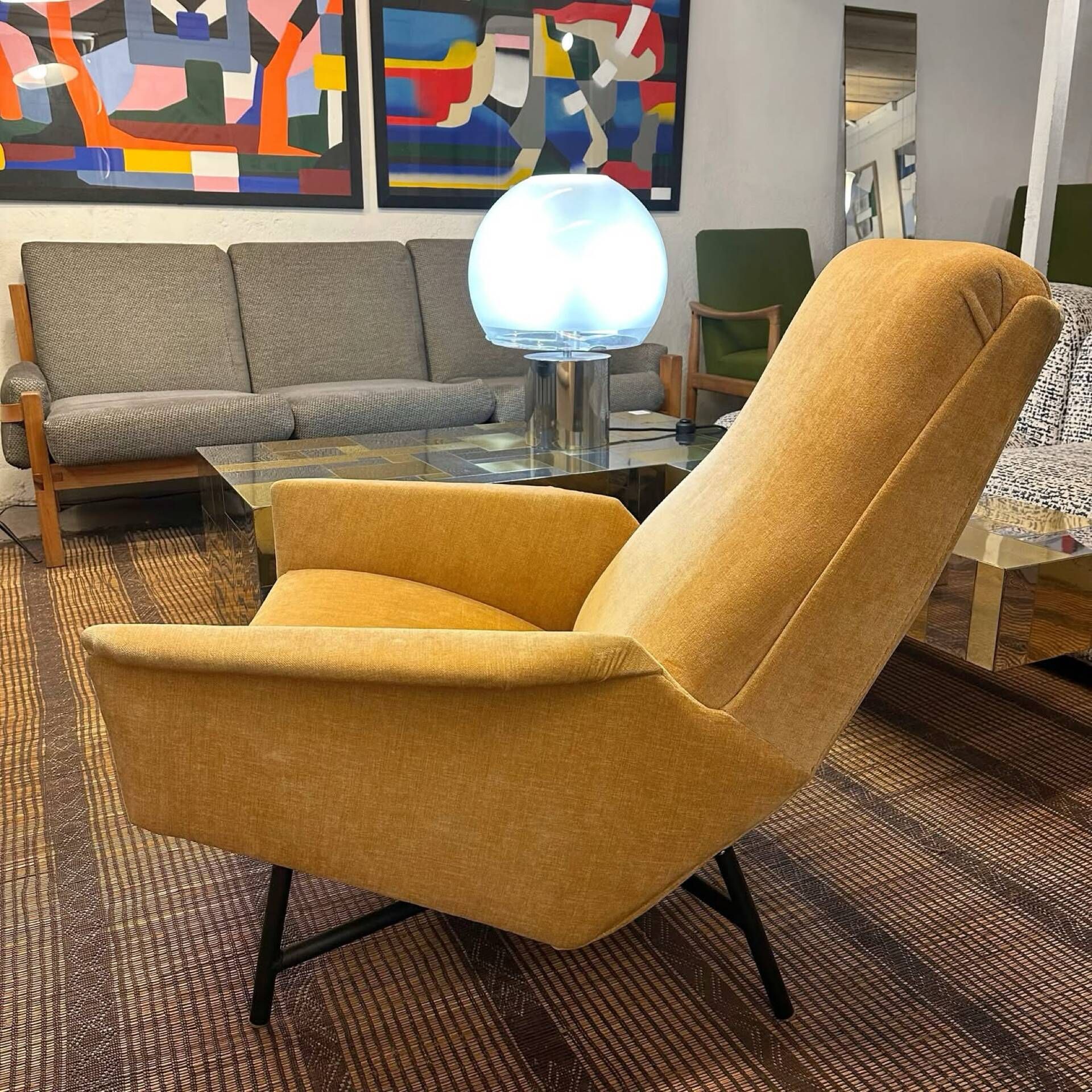 Armchair by Guy Besnard, 1960