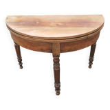 Half moon console table