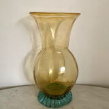 Blown glass vase