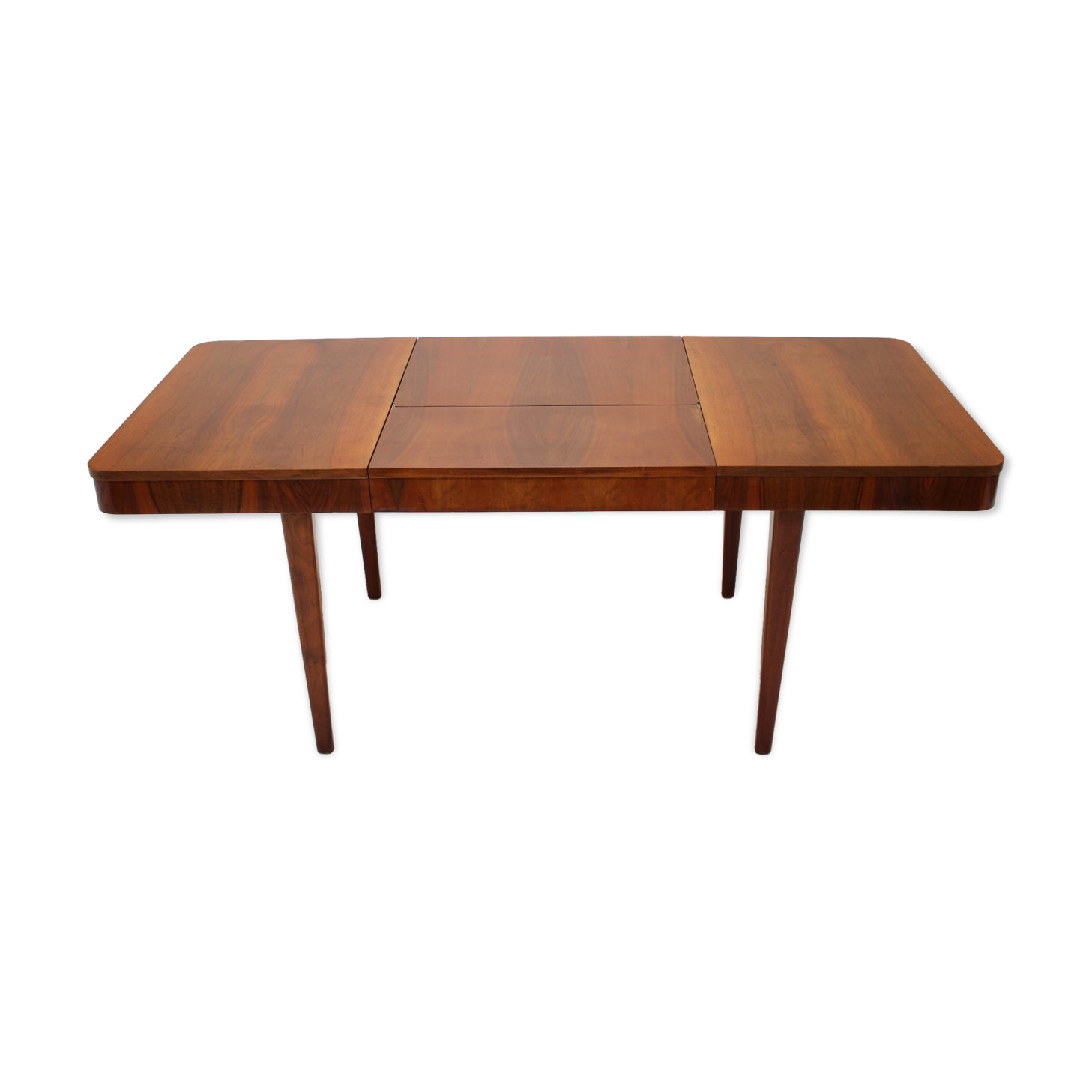 Art deco extendable dining table designed by Jindrich Halabala, 1940s