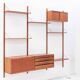 3-bay Cado wall unit by Poul Cadovius