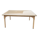 Vintage rattan table