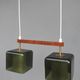 Scandinavian glass pendant by Carl Fagerlund for Orrefors