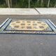 Large Chinese wool rug 200 x 310 cm — Blue & beige (Beijing style)