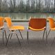 Series of 4 DSC chairs by Giancarlo Piretti for Anomina Castelli design