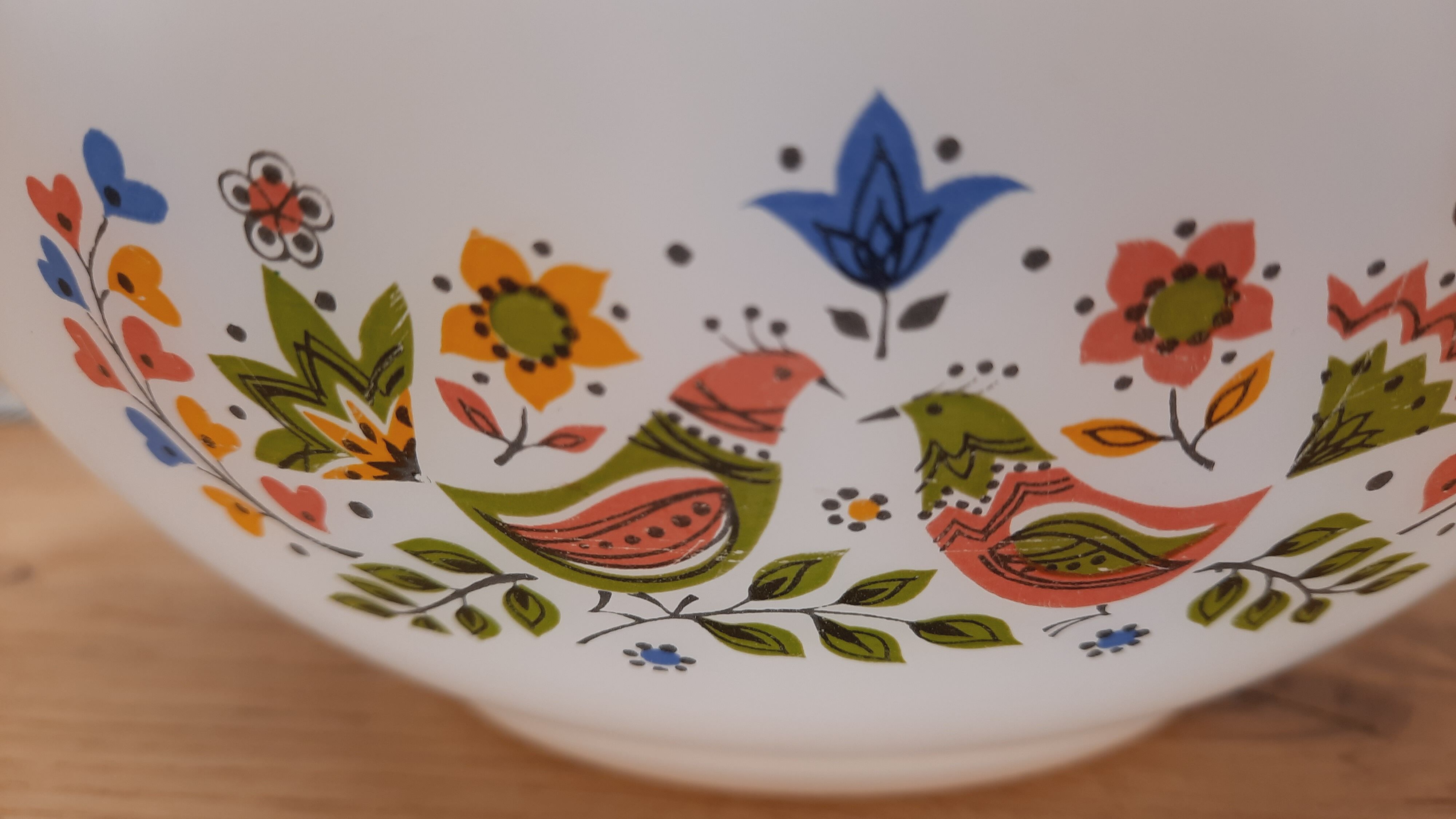 Salad bowl Arcopal Chickens