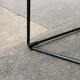 Postmodern metal table model OTI by Niels Gammelgaard for Ikea, 1980s.