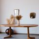 Vintage oak extendable dining table | Scandinavian design