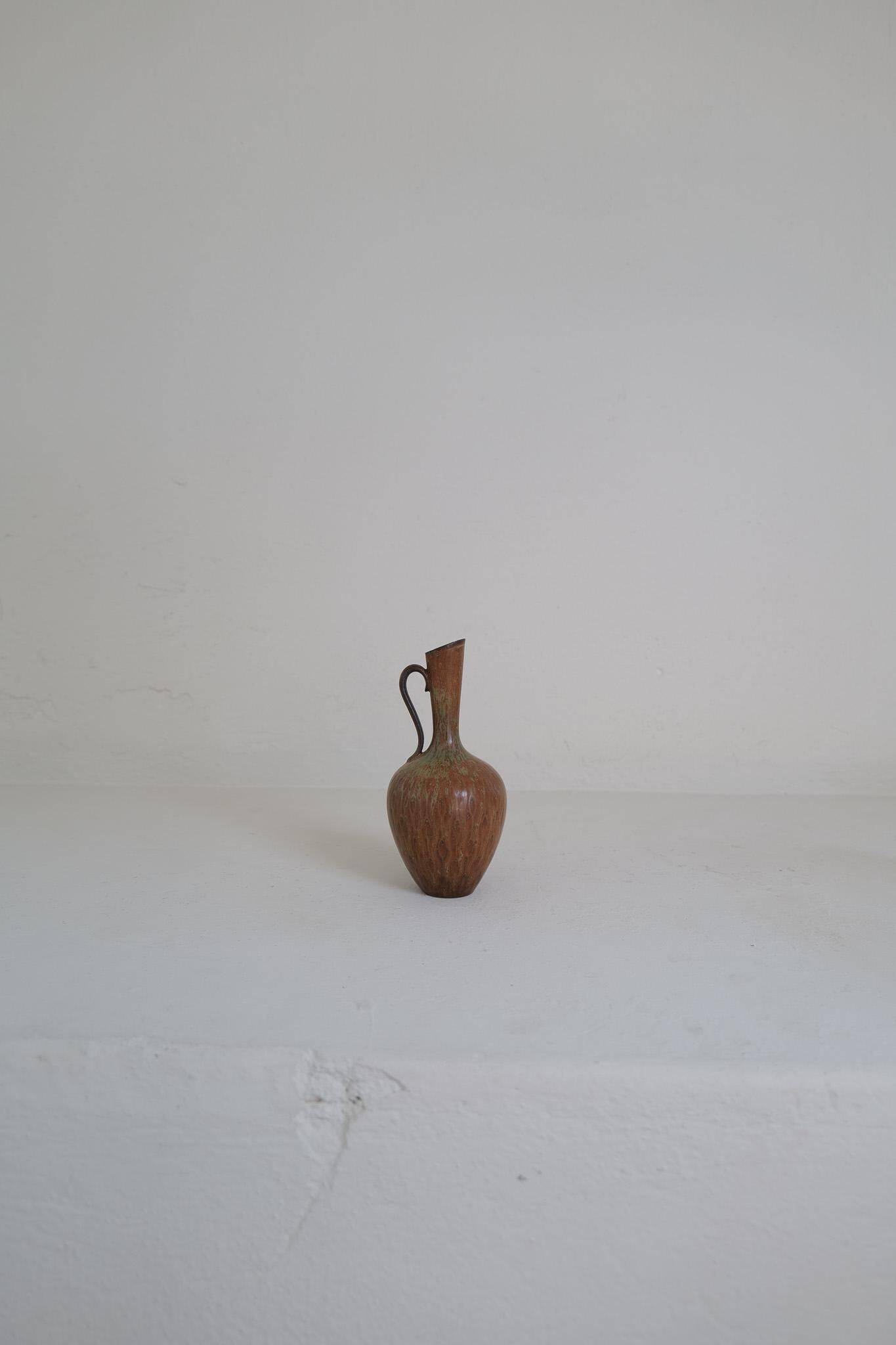 3 vase en céramique par Gunnar Nylund Rörstrand Suède, années 1950