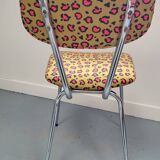 1970s Chrome Leopard Chair