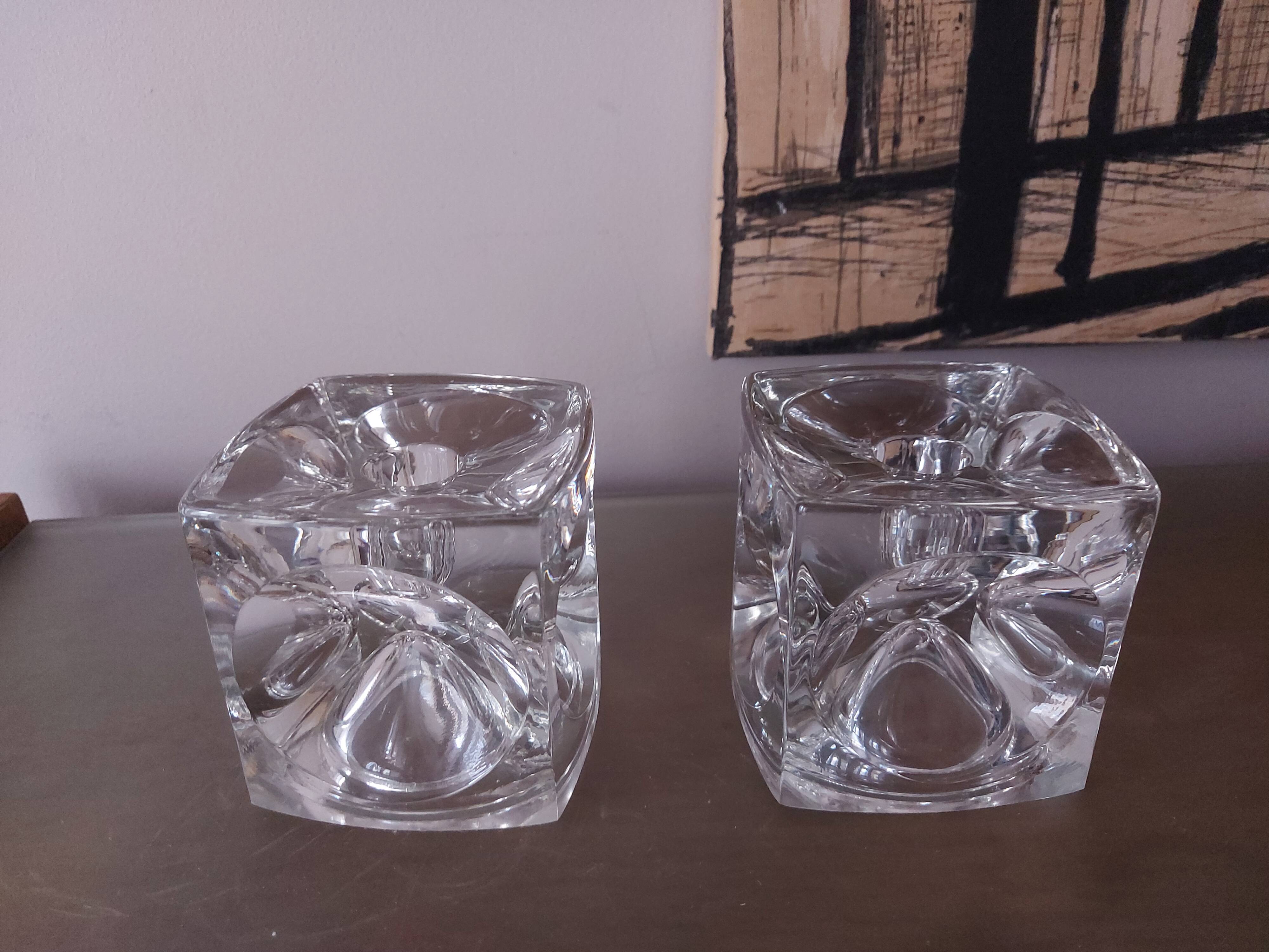 Vintage 70's peill et putzler ice candle holder