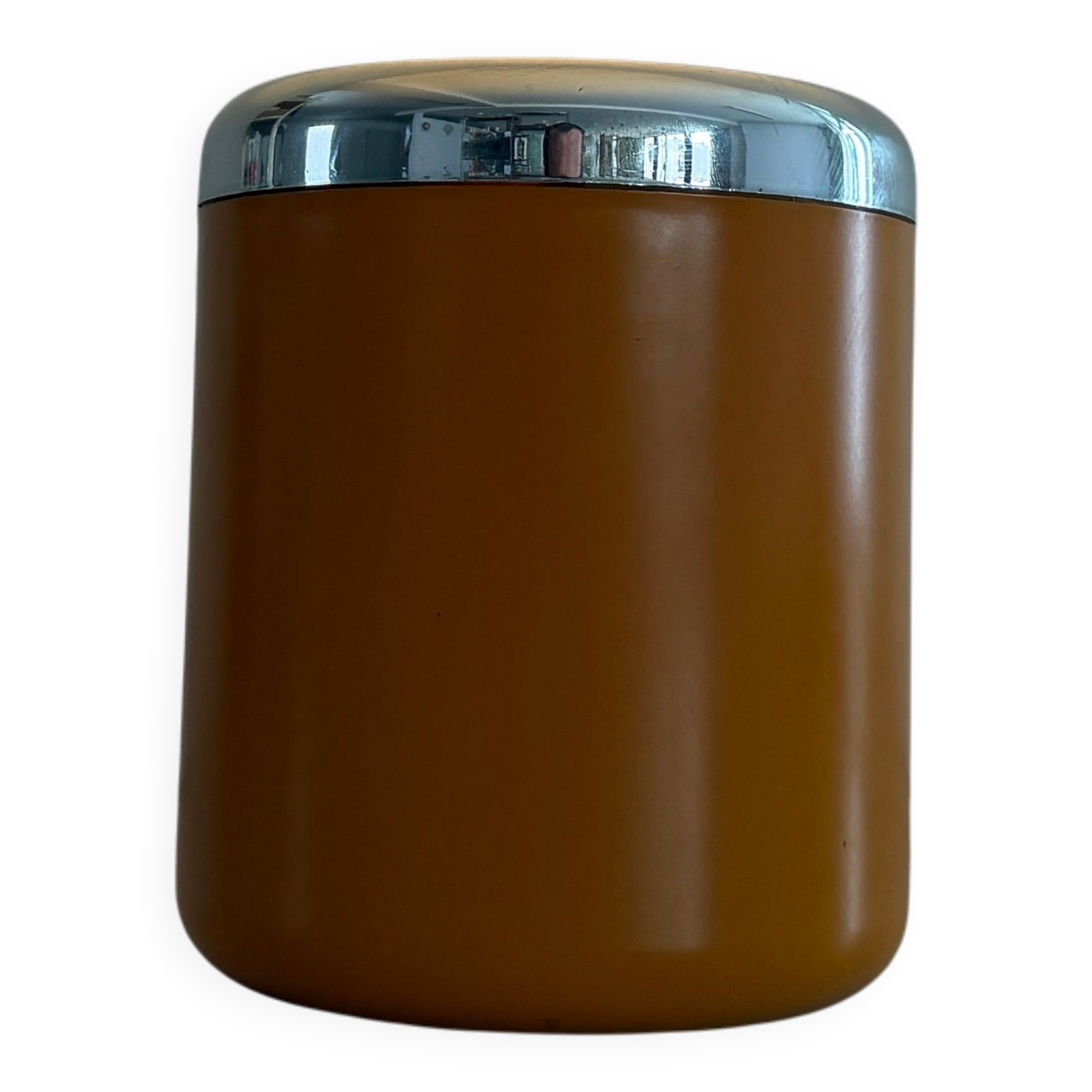 Flush mount in orange plexiglass by Kinkeldey, 1970s, Germany.