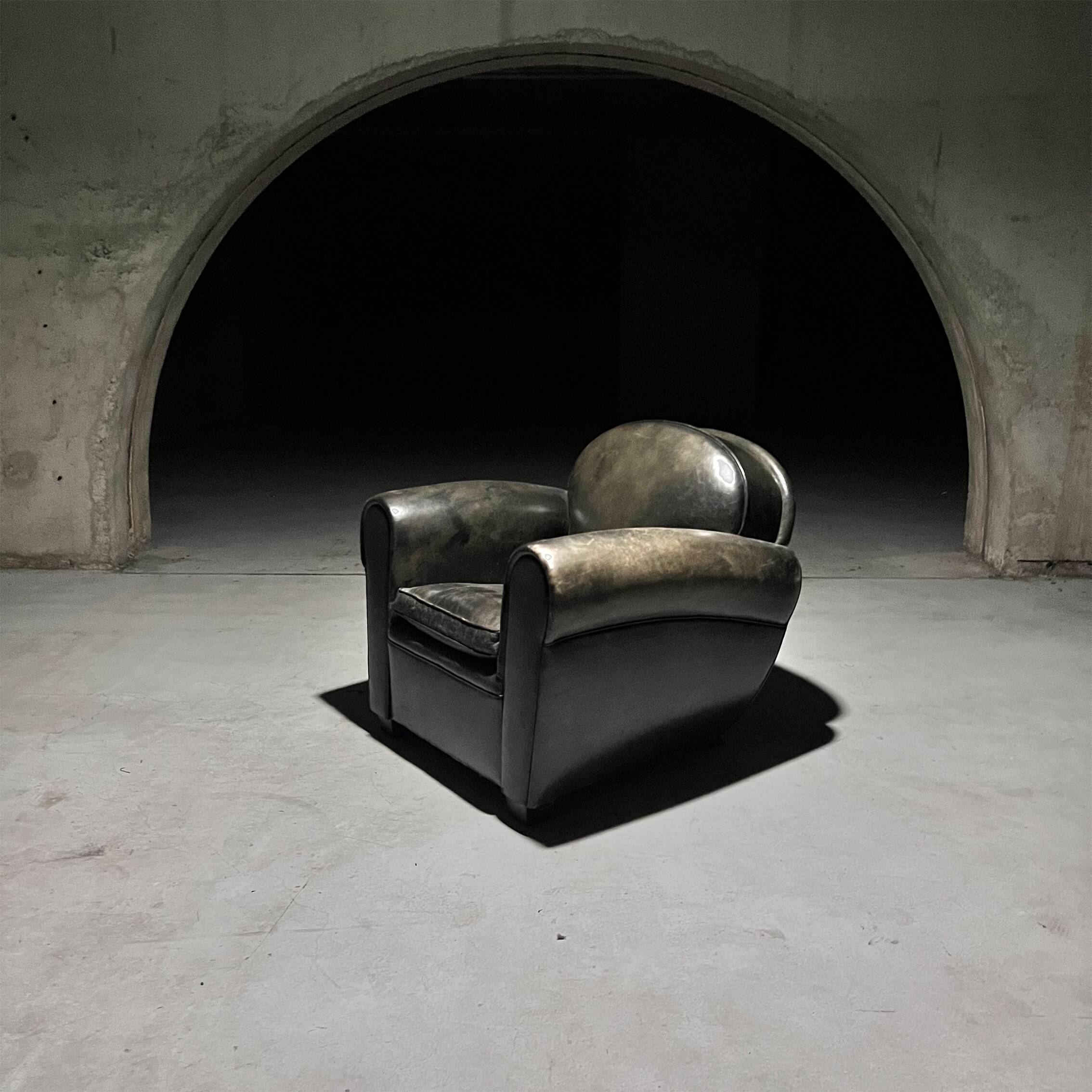 Art Deco Style Arm Chair by Bart van Bekhoven, 1970s