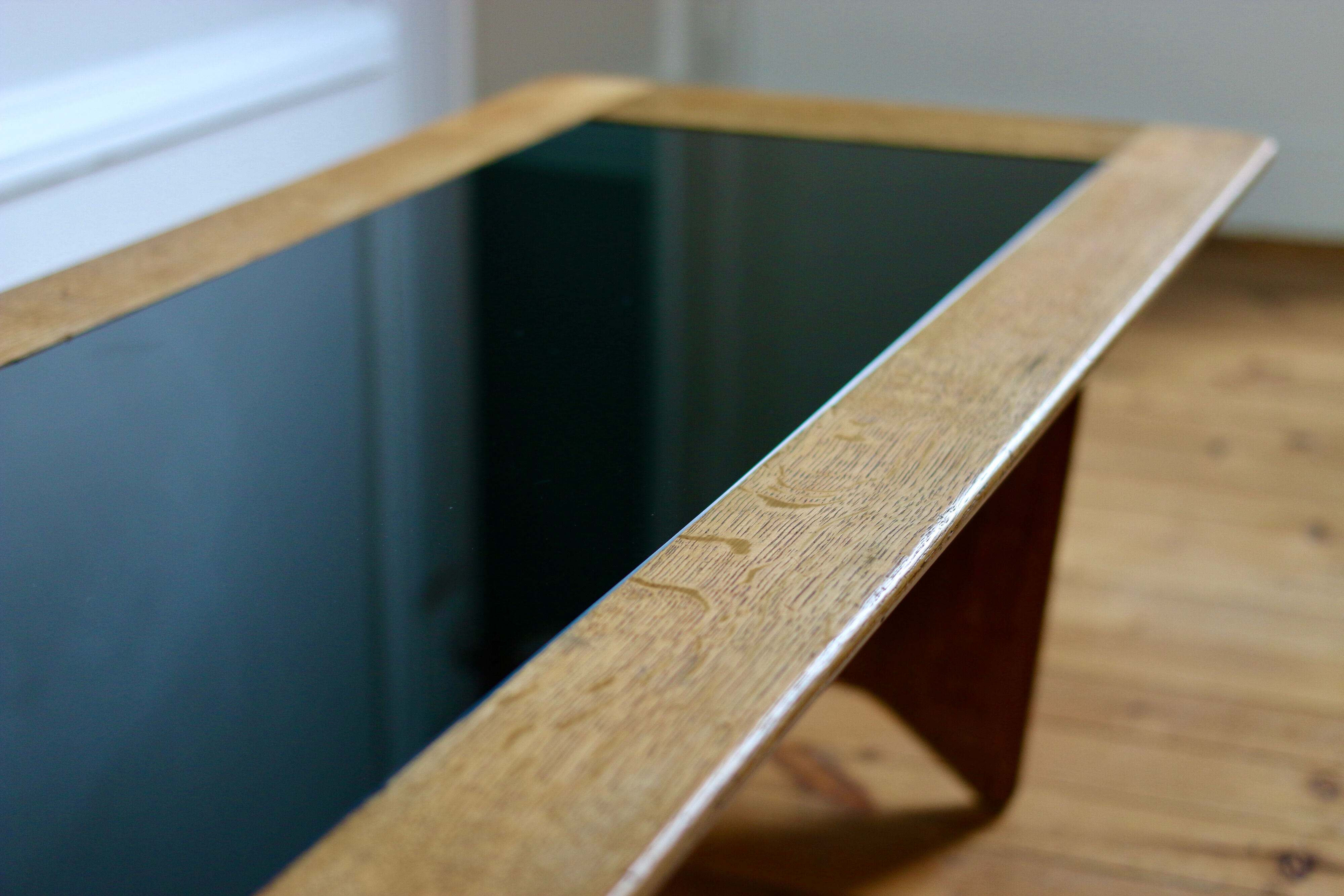 Table basse vintage 1950 Guillerme et Chambron "Votre Maison"