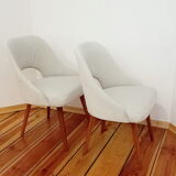 Paire de fauteuils Retro, Vintage, Tchécoslovaquie 60s