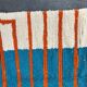 Tapis en laine pure fait main artisanale traditionnelle taille 100 x 200 cm