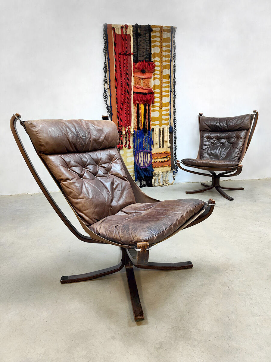 Vintage 'Falcon' easy chairs