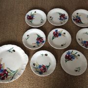 Set of 8 Vallauris plates