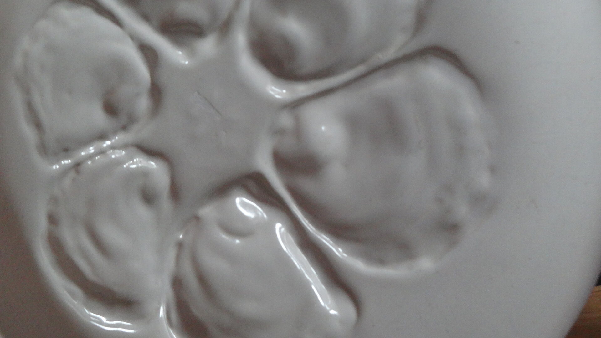 Oyster plates and shellfish